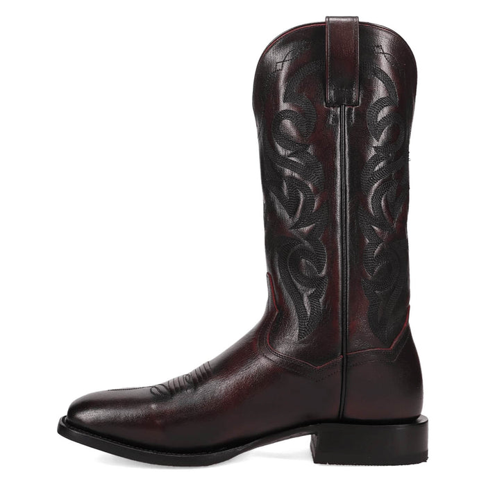 Dan Post Mens Remington Black Cherry Leather 13in Cowboy Boots