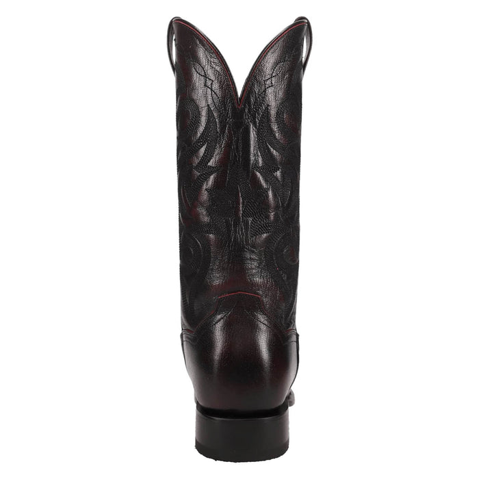 Dan Post Mens Remington Black Cherry Leather 13in Cowboy Boots