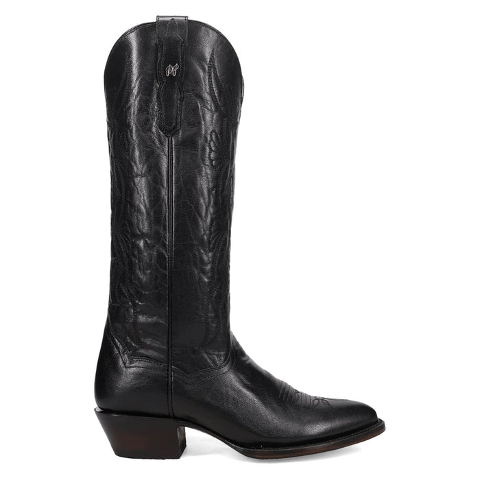 Dan Post Womens Sunrise Canyon Black Leather 14in Cowboy Boots