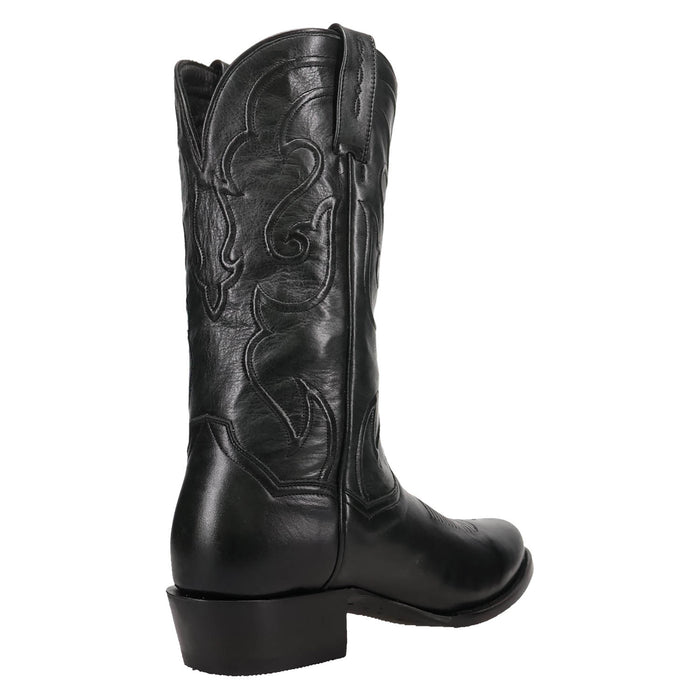 Dan Post Womens Rio Grande Black Leather 13in Cowboy Boots
