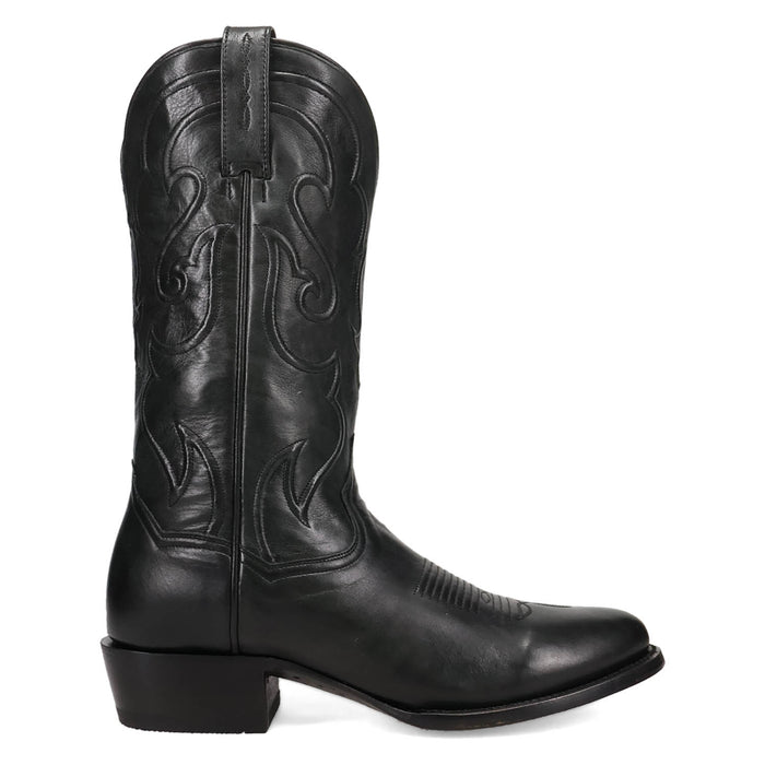 Dan Post Womens Rio Grande Black Leather 13in Cowboy Boots