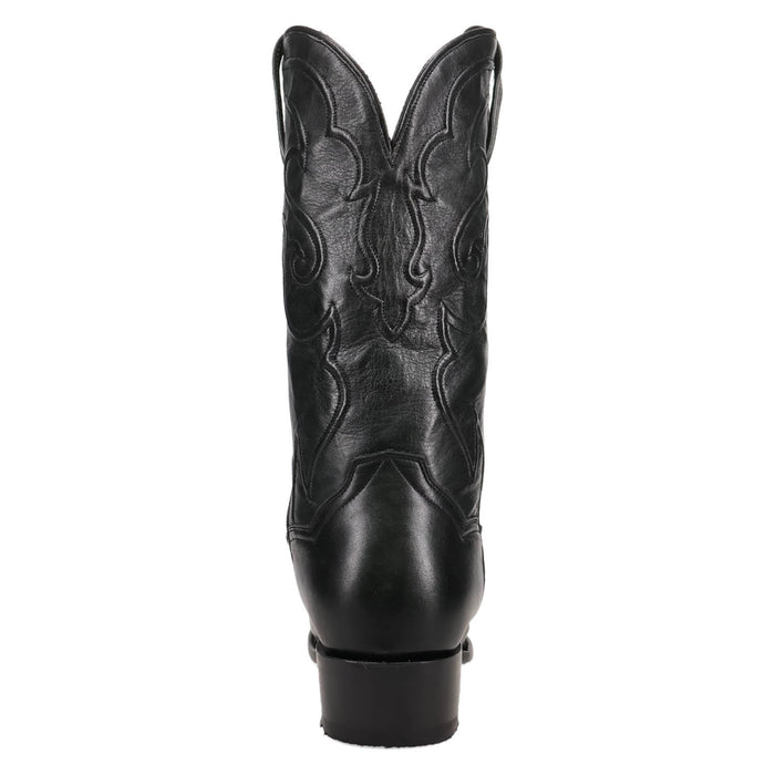 Dan Post Womens Rio Grande Black Leather 13in Cowboy Boots