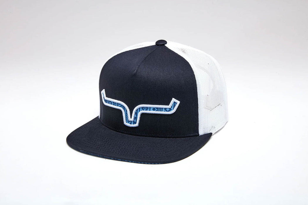Kimes Ranch Unisex Delano Navy Cotton Twill Trucker Cap