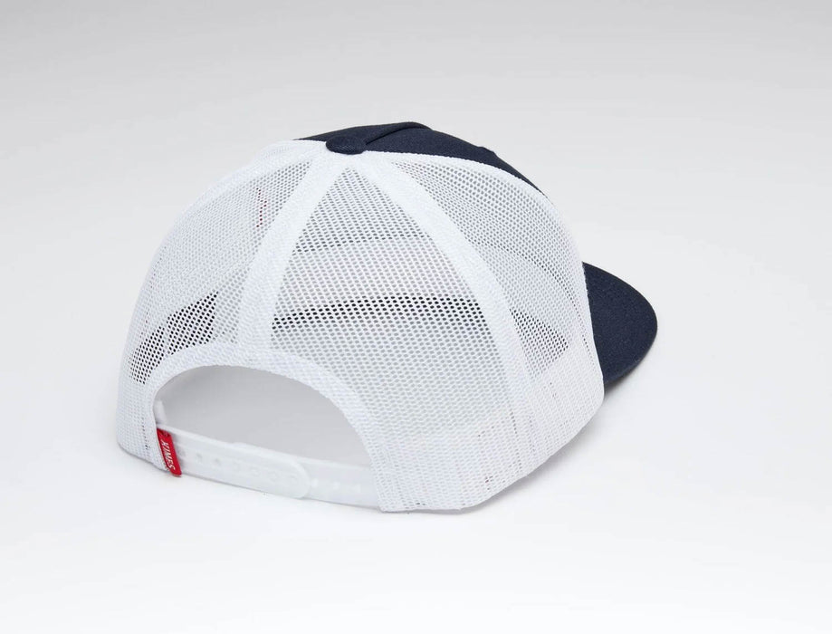 Kimes Ranch Unisex Drop In Navy Cotton Twill Trucker Cap