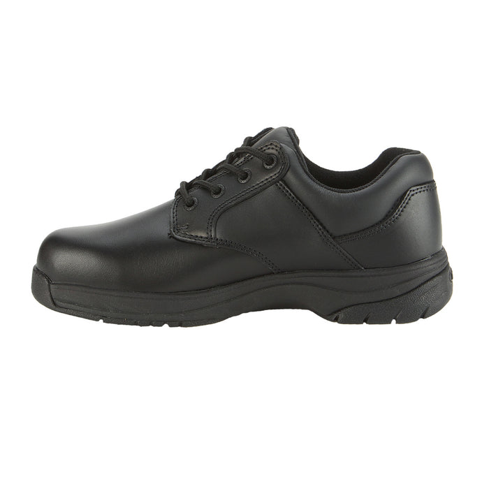 Rocky Mens Black Leather 911 Casual SlipStop Plain Toe Oxford Shoes 11.5 W