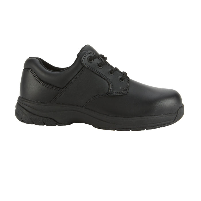 Rocky Mens Black Leather 911 Casual SlipStop Plain Toe Oxford Shoes 9 W