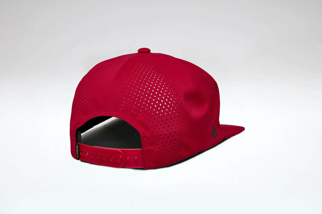 Kimes Ranch Unisex Gilette Red Textile Trucker Cap