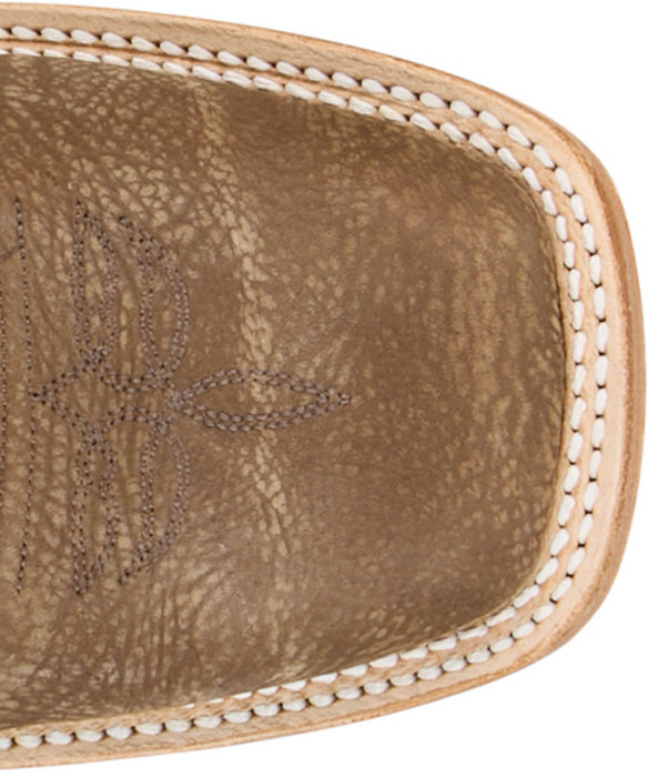 Justin Mens Cowman 13in Shrunken Shoulder Tan Leather CPX Cowboy Boots