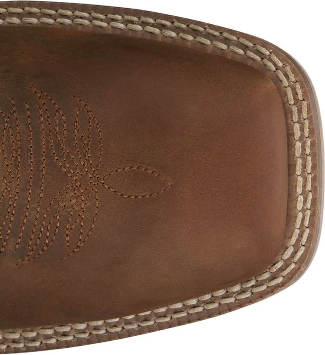 Justin Womens Miss Ellie Rustic Leather Frontier Cowboy Boots