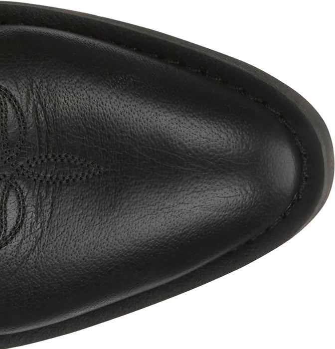 Justin Womens Renie 12in Western Midnight Leather Cowboy Boots