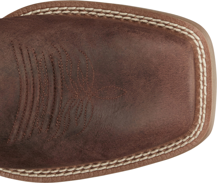 Justin Womens Liberty 11in Western Spicy Brown Leather Cowboy Boots