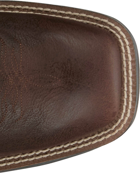 Justin Womens Demeter Spicy Brown Leather Cowboy Boots