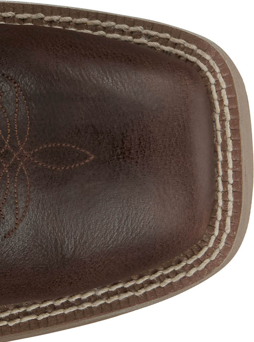 Justin Womens Demeter Walnut Leather Cowboy Boots