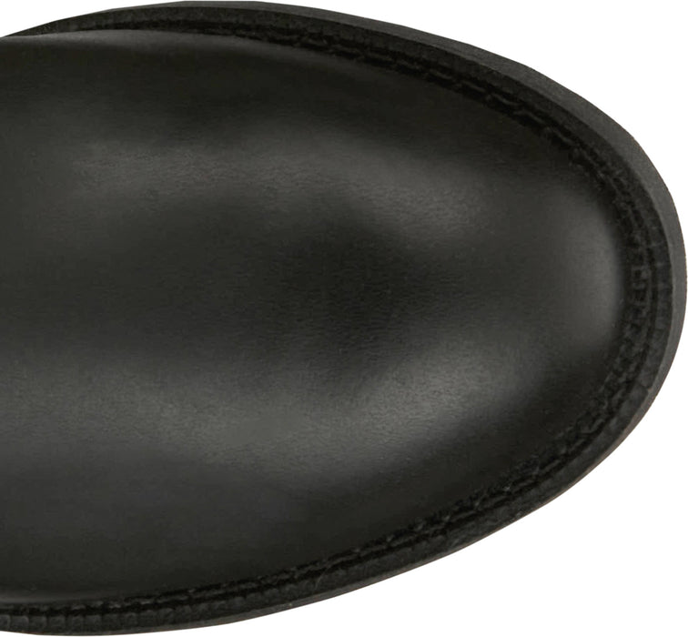 Justin Womens Blain 10in Roper Midnight Leather Cowboy Boots