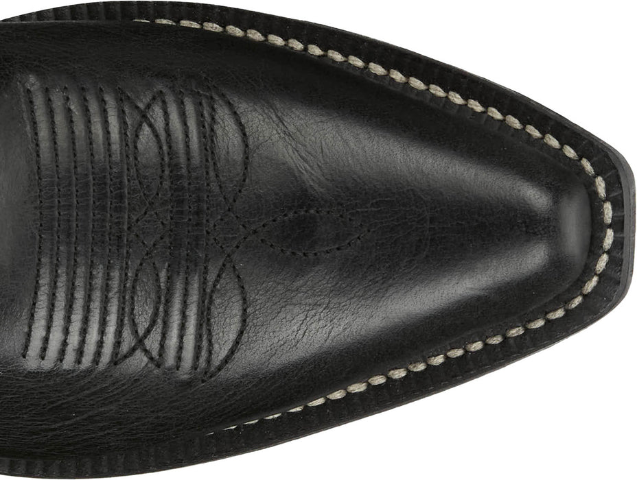 Justin Womens Isabella Coal Leather Cowboy Boots