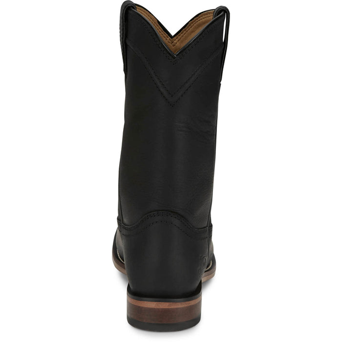 Justin Womens Holland Ink Leather Cowboy Boots