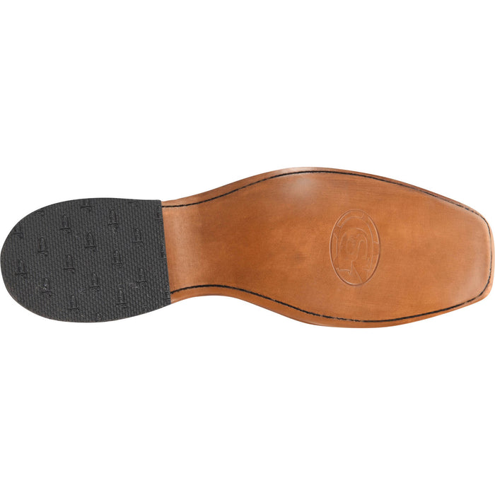 Justin Mens Rancher Kango Tobac Ostrich Skin George Strait Cowboy Boots