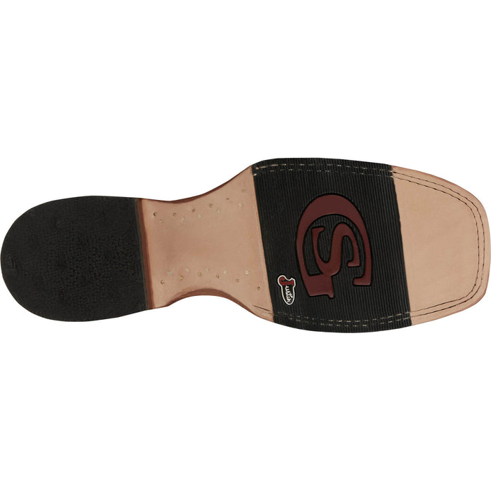 Justin Mens Ocean Front 11in Tan Pirarucu George Strait Cowboy Boots