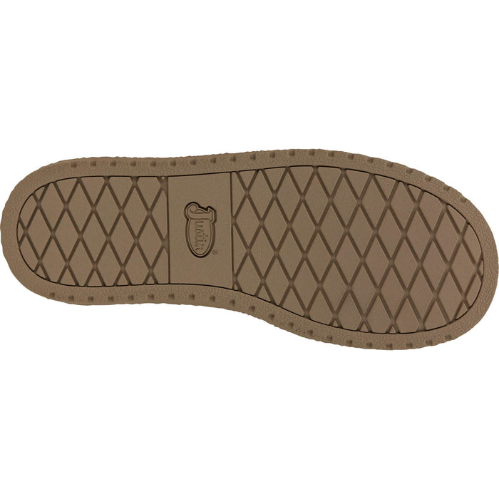 Justin Womens Heidi 8in Chestnut Shearling Cowboy Boots