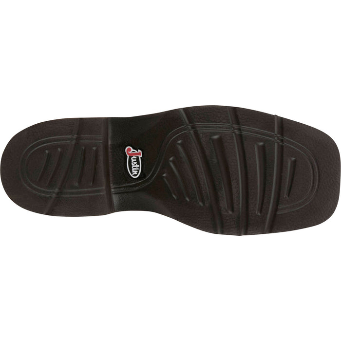 Justin Womens Sunny Chocolate Leather Cowboy Boots