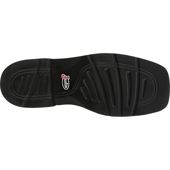 Justin Womens Sunny Midnight Leather Cowboy Boots