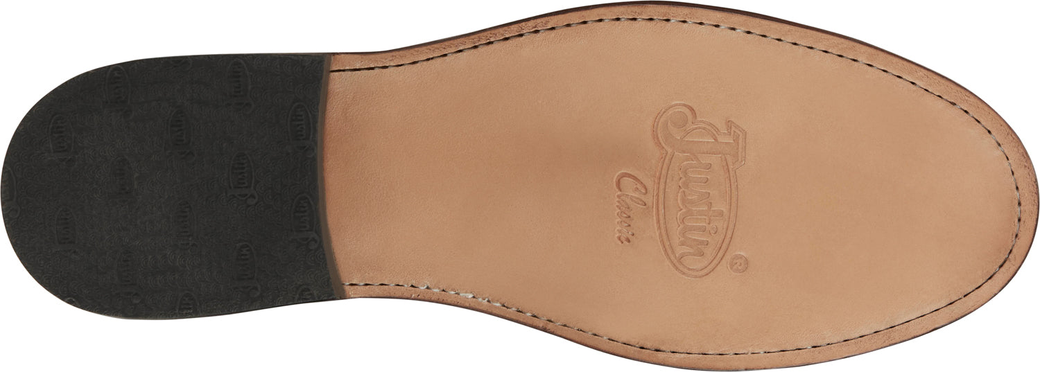 Justin Womens Holland Brown Leather Cowboy Boots