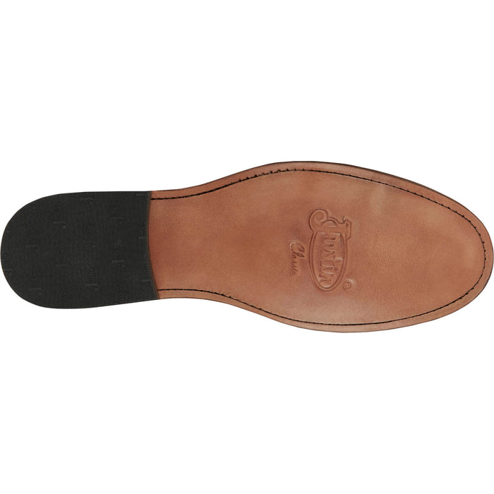 Justin Womens Holland Ink Leather Cowboy Boots