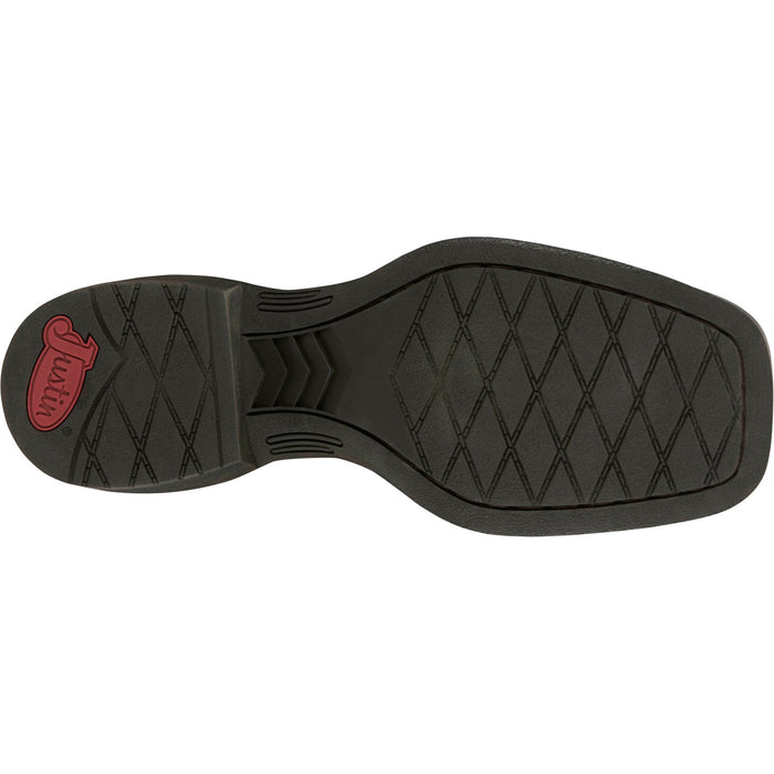 Justin Womens Demeter Spicy Brown Leather Cowboy Boots