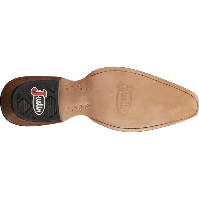 Justin Womens Josephine 12in Western Dusky Leather Cowboy Boots