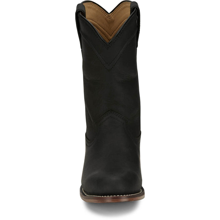 Justin Womens Holland Ink Leather Cowboy Boots