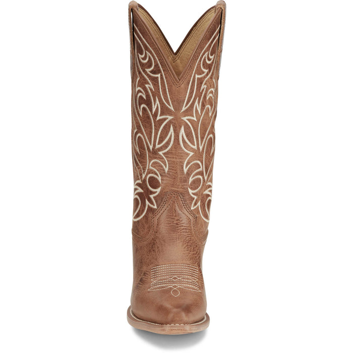 Justin Womens Josephine 12in Western Dusky Leather Cowboy Boots