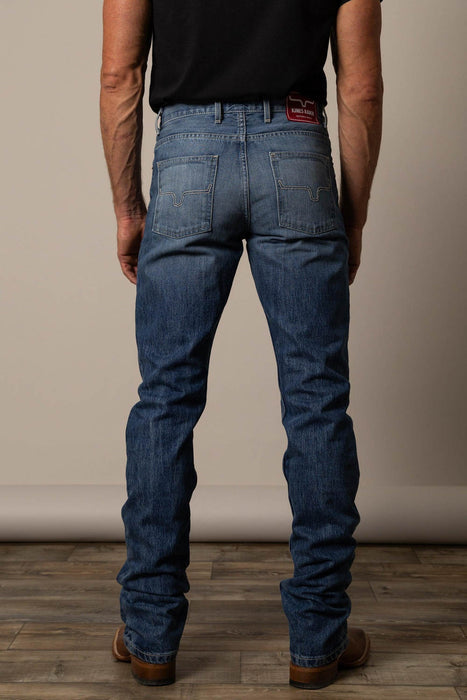 Kimes Ranch Mens James Mid Wash 100% Cotton Jeans