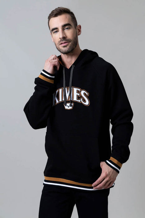 Kimes Ranch Mens Kubo Black 100% Cotton Hoodie