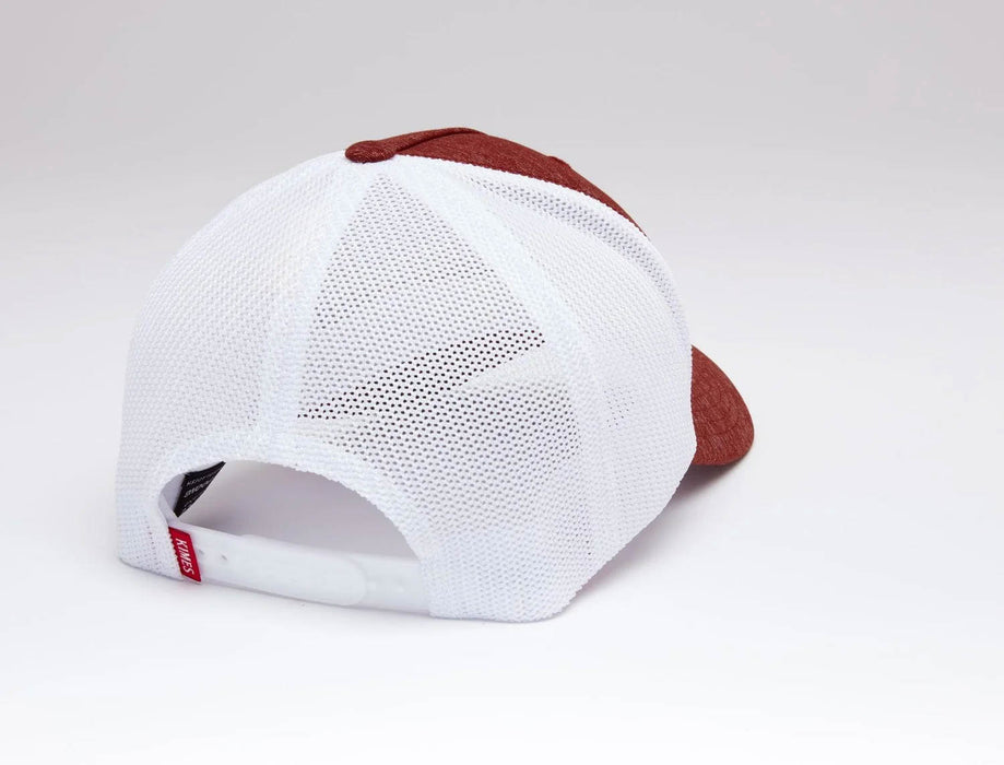 Kimes Ranch Unisex LV Coolmax 110 Dark Red Microfiber Baseball Cap Hat