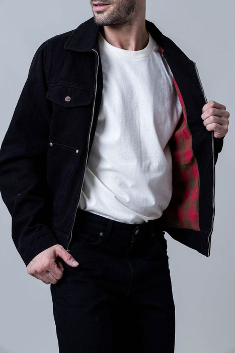Kimes Ranch Mens Logan Black 100% Cotton Jacket