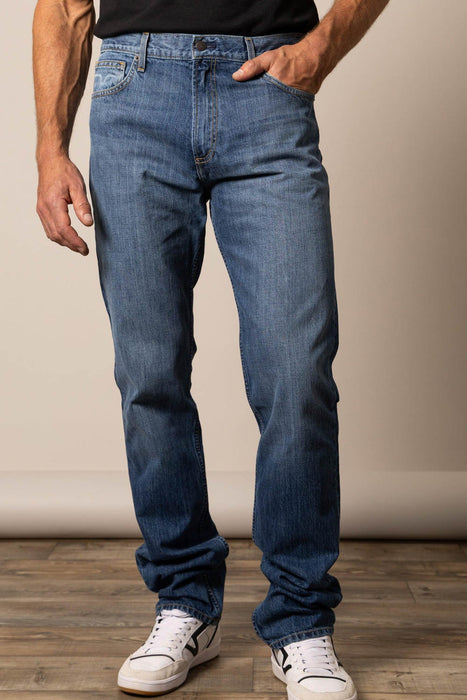 Kimes Ranch Mens Luke Mid Wash 100% Cotton Jeans