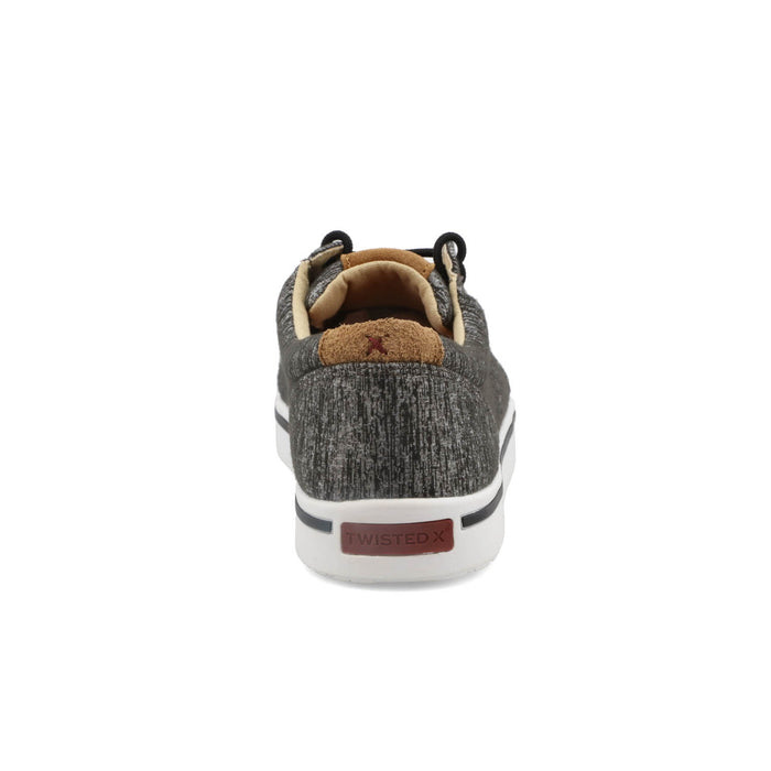 Twisted X Mens Kicks Dark Grey Wool Sneakers Shoes