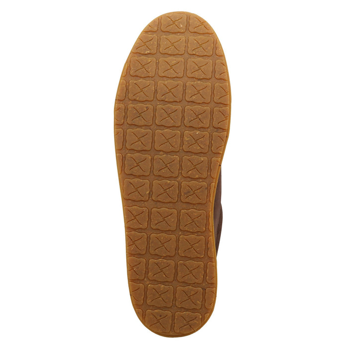 Twisted X Mens Kicks Moccasin Espresso Leather Sneakers Shoes