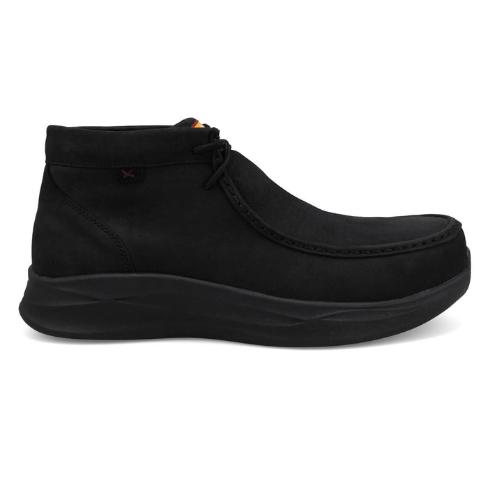 Twisted X Mens UltraLite X Midnight Leather Work Boots