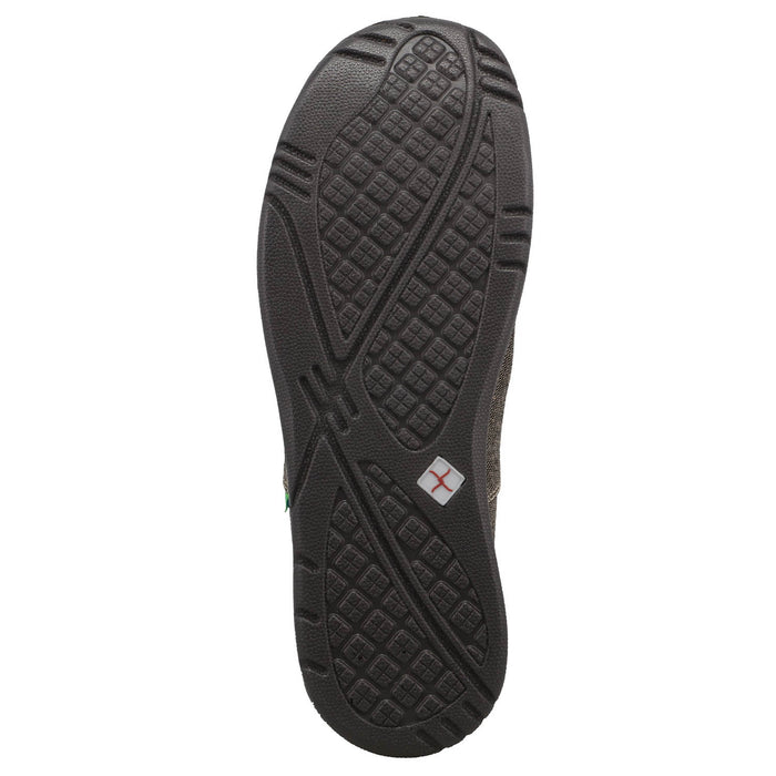 Twisted X Mens Moccasin Loafer Eco Dust Fabric Slip-On Shoes