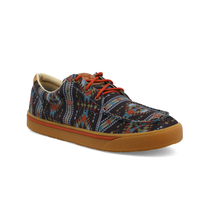 Twisted X Mens Hooey Loper Southwest Multi-Color Fabric Sneakers Shoes