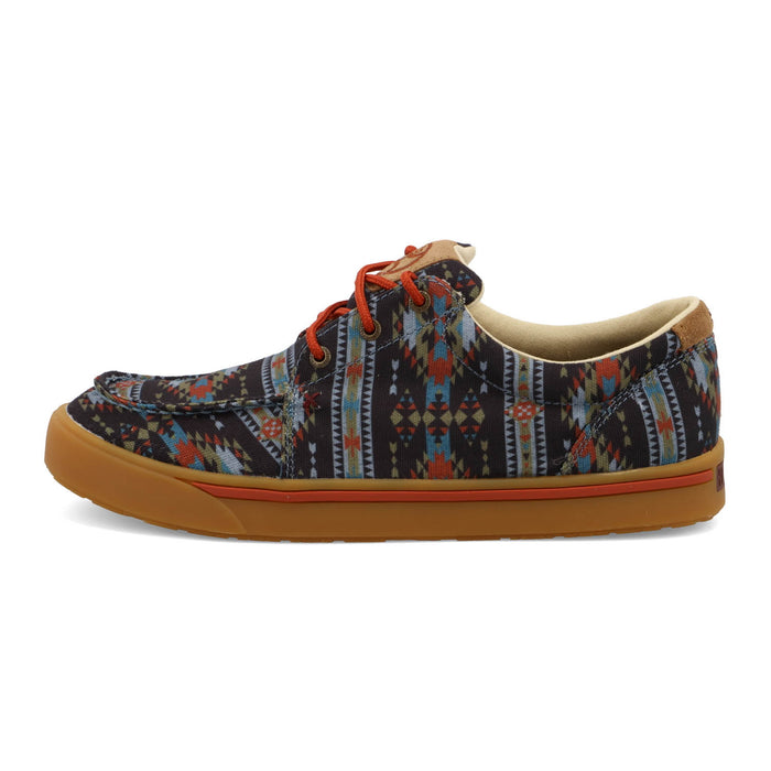 Twisted X Mens Hooey Loper Southwest Multi-Color Fabric Sneakers Shoes