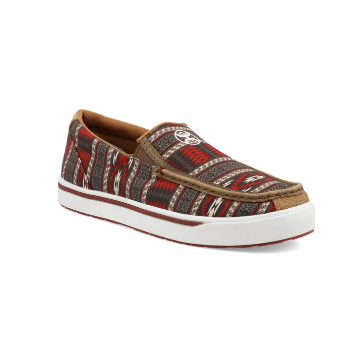 Twisted X Mens Hooey Loper Southwest Nomad Multi Fabric Slip-On Shoes