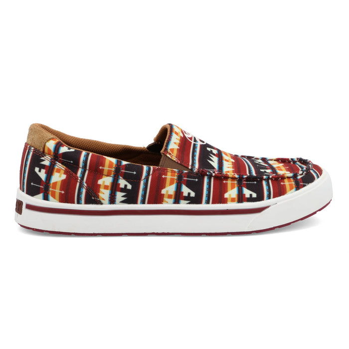Twisted X Mens Hooey Loper Totem Multi Fabric Slip-On Shoes