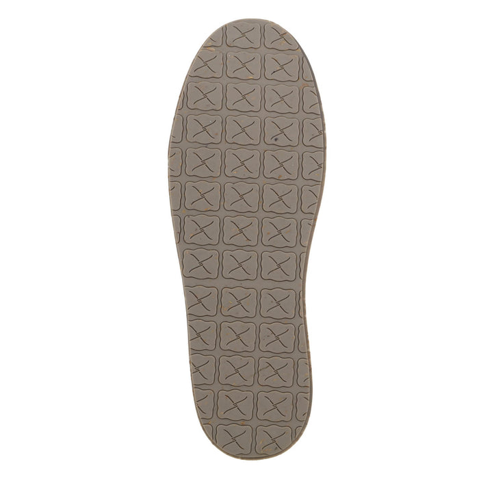 Twisted X Mens Hooey Loper Black/White Fabric Slip-On Shoes