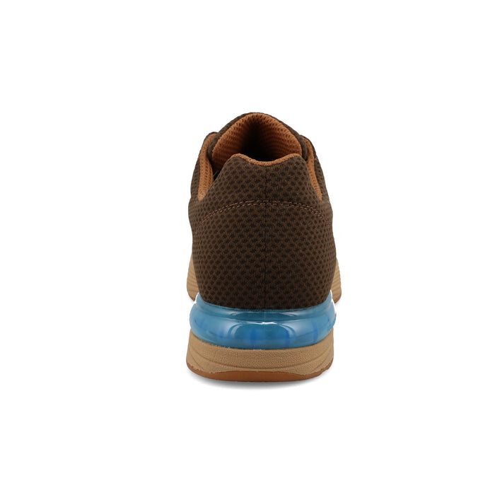 Twisted X Mens CellStretch Active French Roast Mesh Sneakers Shoes