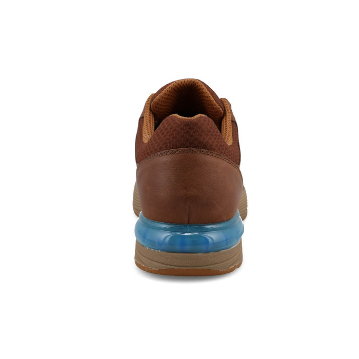 Twisted X Mens CellStretch Active Glazed Ginger Leather Sneakers Shoes