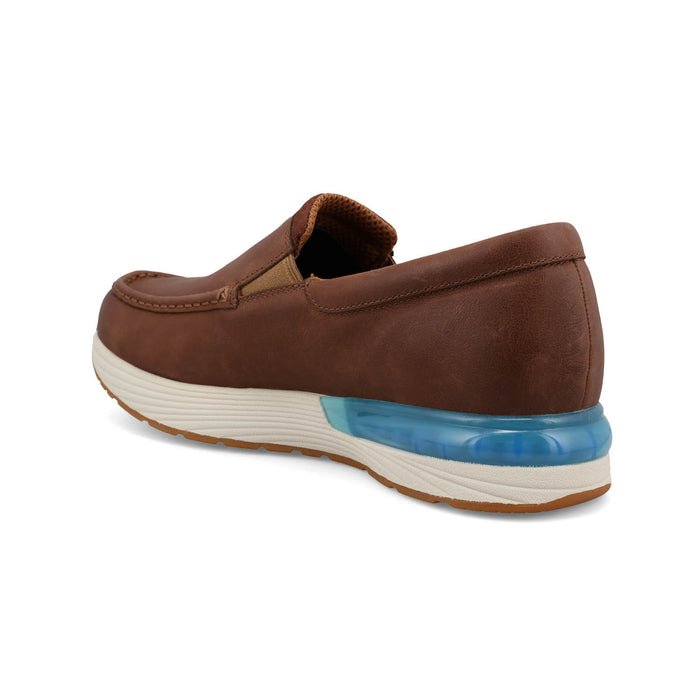 Twisted X Mens CellStretch Active Glazed Ginger Leather Slip-On Shoes