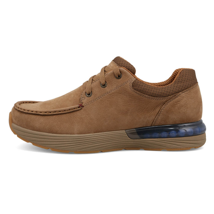 Twisted X Mens CellStretch Active Camel Leather Sneakers Shoes