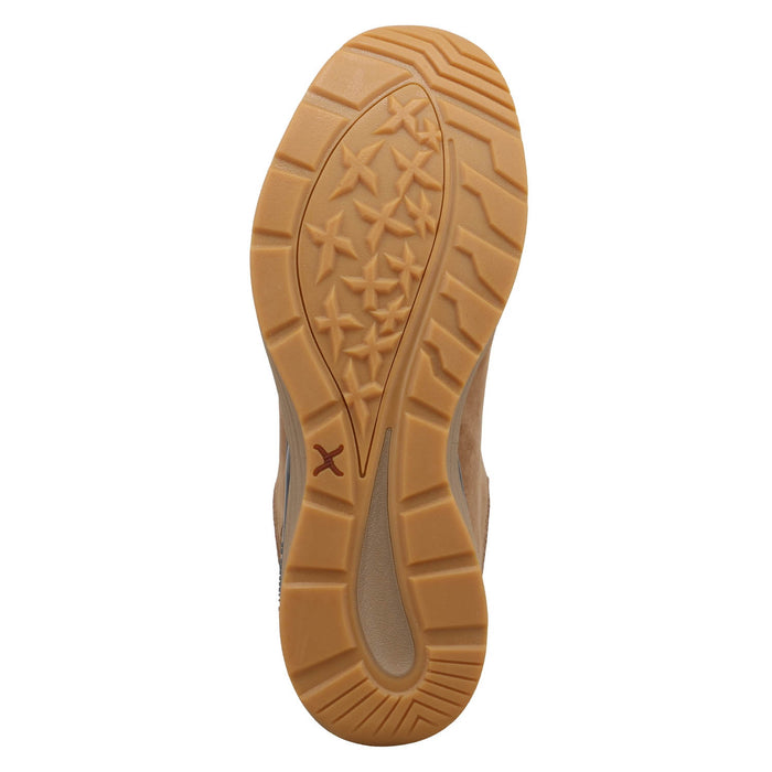 Twisted X Mens CellStretch Active Camel Leather Sneakers Shoes